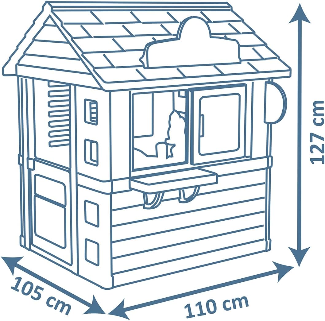 Smoby Sweety Corner Garden Playhouse