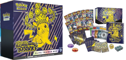 Pokemon Scarlet & Violet Surging Sparks Elite Trainer Box