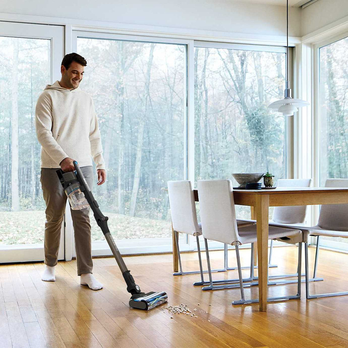 Shark PowerPro Pet Cordless Stick Vacuum, with Anti Hair Wrap & Floor Detect IZ380UKFDB