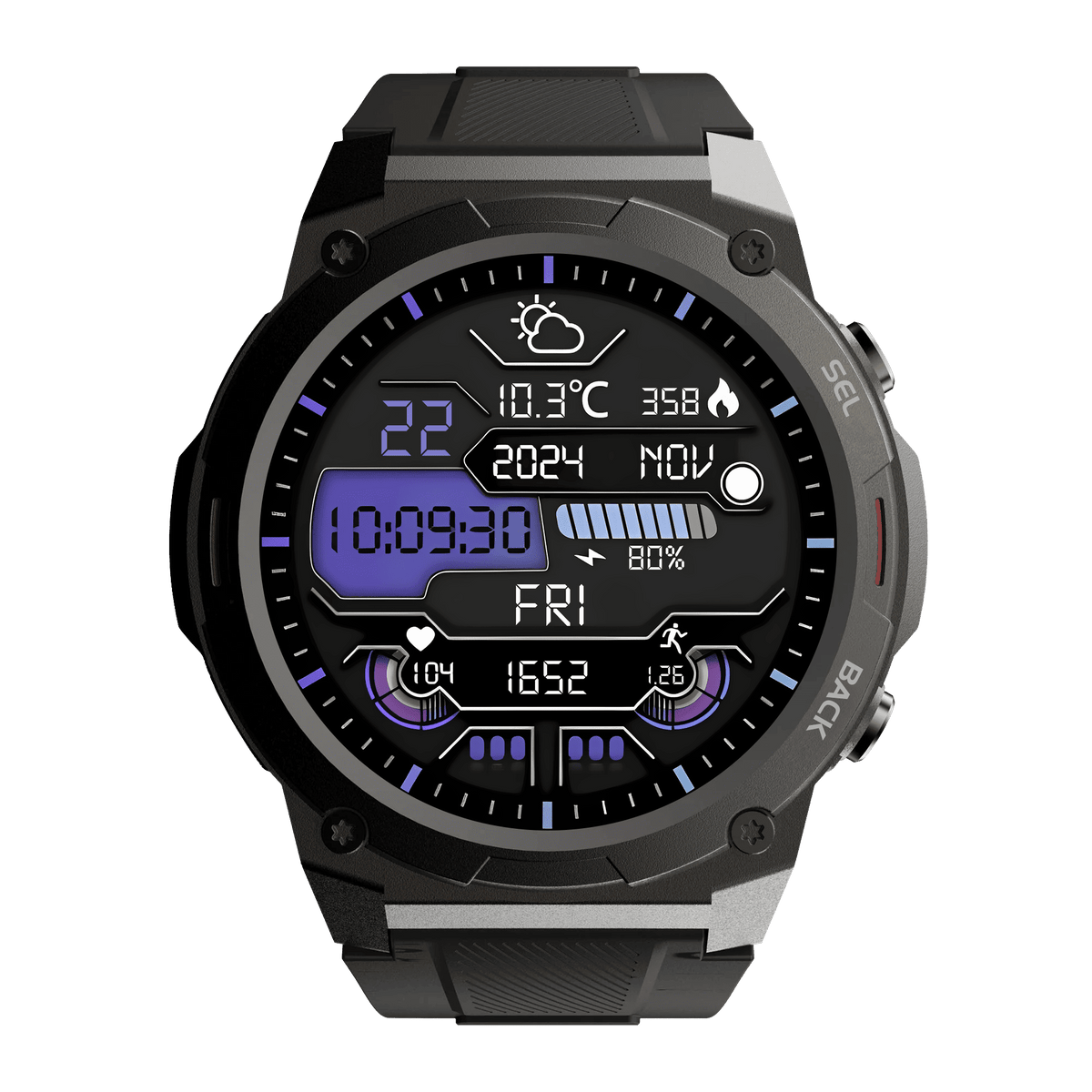 Gard Pro Ultra 2+ – Rugged Sports Smartwatch