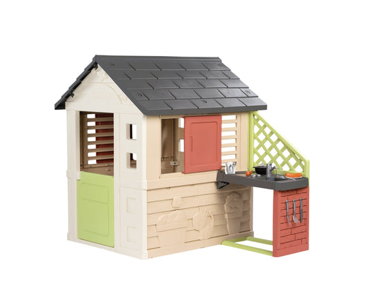 Smoby Life Nature Playhouse & Kitchen