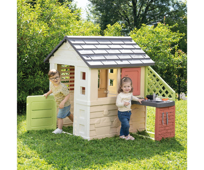 Smoby Life Nature Playhouse & Kitchen