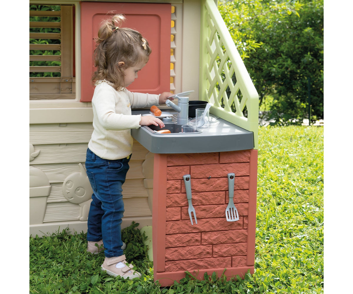 Smoby Life Nature Playhouse & Kitchen