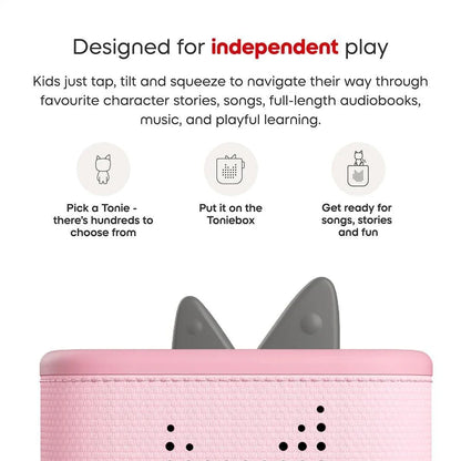 Toniebox 2 Starter Set With Creative Tonie- Cloud Pink